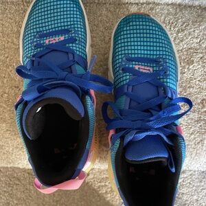 Nike LeBron Black and Blue sneakers